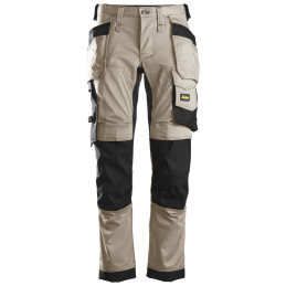 Vêtement de travail Pantalon en tissu extensible avec poches holster, AllroundWork personnalisable