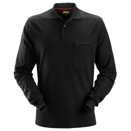 Vêtement de travail ProtecWork, Polo à manches longues personnalisable