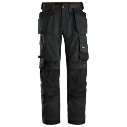 AllroundWork, Pantalon+ en tissu extensible avec poches holster et coupe large