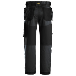Vêtement de travail AllroundWork, Pantalon+ en tissu extensible avec poches holster et coupe large personnalisable
