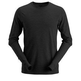 Vêtement de travail T-shirt à manches longues en laine personnalisable