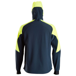 Vêtement de travail Sweat-shirt à capuche zippé  en néon personnalisable