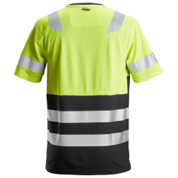 Vêtement de travail AllroundWork, T-shirt, haute visibilité, Classe 1 personnalisable