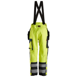 Vêtement de travail ProtecWork, Pantalon GORE-TEX imperméable avec poches holster, haute visibilité, Classe 2 personnalisable