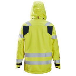 Vêtement de travail ProtecWork, Veste Shell imperméable, haute visibilité, Classe 3 personnalisable