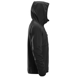 Vêtement de travail AllroundWork, Sweat-shirt à capuche en polaire avec fermeture à glissière pleine longueur personnalisable