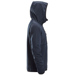 Vêtement de travail AllroundWork, Sweat-shirt à capuche en polaire avec fermeture à glissière pleine longueur personnalisable