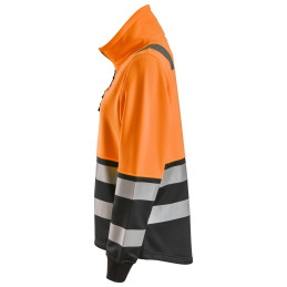 Vêtement de travail Veste à fermeture à glissière pleine longueur pour femme haute visibilité, Classe 2 personnalisable