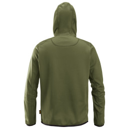 Vêtement de travail AllroundWork, Sweat-shirt à capuche en polaire avec fermeture à glissière pleine longueur personnalisable