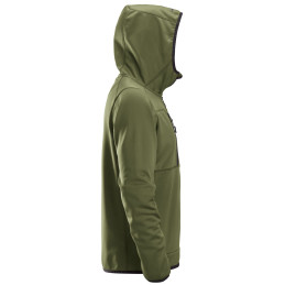 Vêtement de travail AllroundWork, Sweat-shirt à capuche en polaire avec fermeture à glissière pleine longueur personnalisable