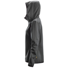 Vêtement de travail AllroundWork, Sweat à capuche avec fermeture à glissière pleine longueur pour femme personnalisable