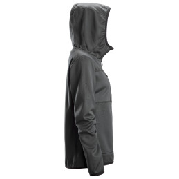 Vêtement de travail AllroundWork, Sweat à capuche avec fermeture à glissière pleine longueur pour femme personnalisable
