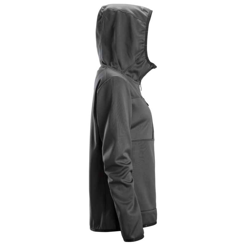 Vêtement de travail AllroundWork, Sweat à capuche avec fermeture à glissière pleine longueur pour femme personnalisable
