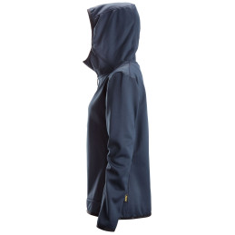 Vêtement de travail AllroundWork, Sweat à capuche avec fermeture à glissière pleine longueur pour femme personnalisable