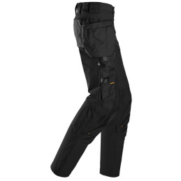 Vêtement de travail AllroundWork, Pantalon en tissu entièrement extensible pour femme avec poches holster détachables personnalisable