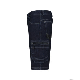 Vêtement de travail Bermuda de travail en jeans avec stretch  DASSY® Tokyo personnalisable