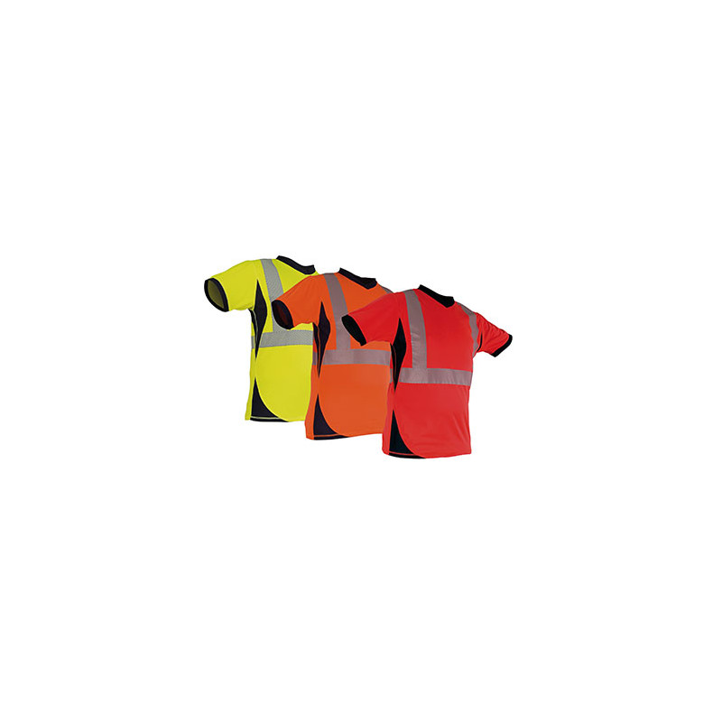 Vêtement de travail Chatard T-shirt haute visibilité Camberra personnalisable