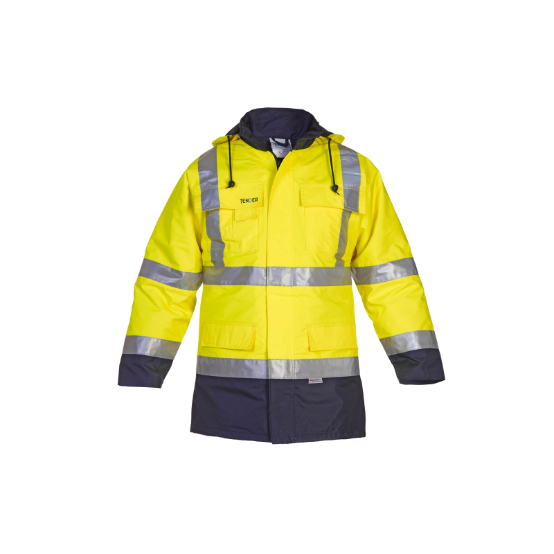 Vêtement de travail Parka haute visibilité personnalisable