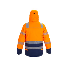 Vêtement de travail Parka haute visibilité personnalisable