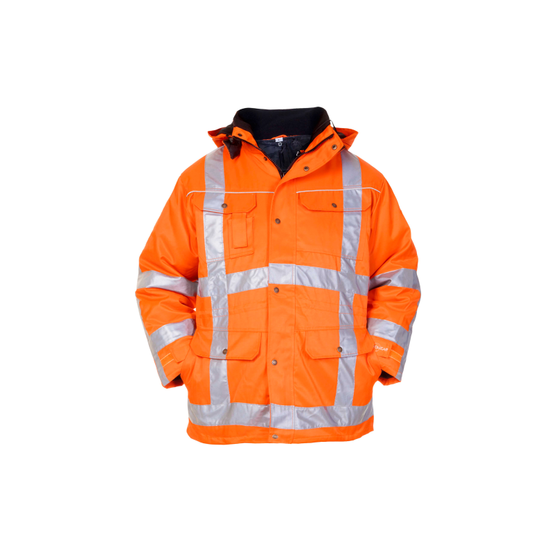 Vêtement de travail Parka haute visibilité personnalisable