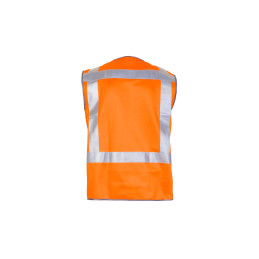 Vêtement de travail Gilet haute visibilité de sécurité personnalisable