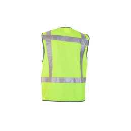 Vêtement de travail Gilet haute visibilité de sécurité personnalisable