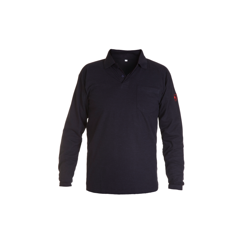 Vêtement de travail Polo  avec manches longues personnalisable
