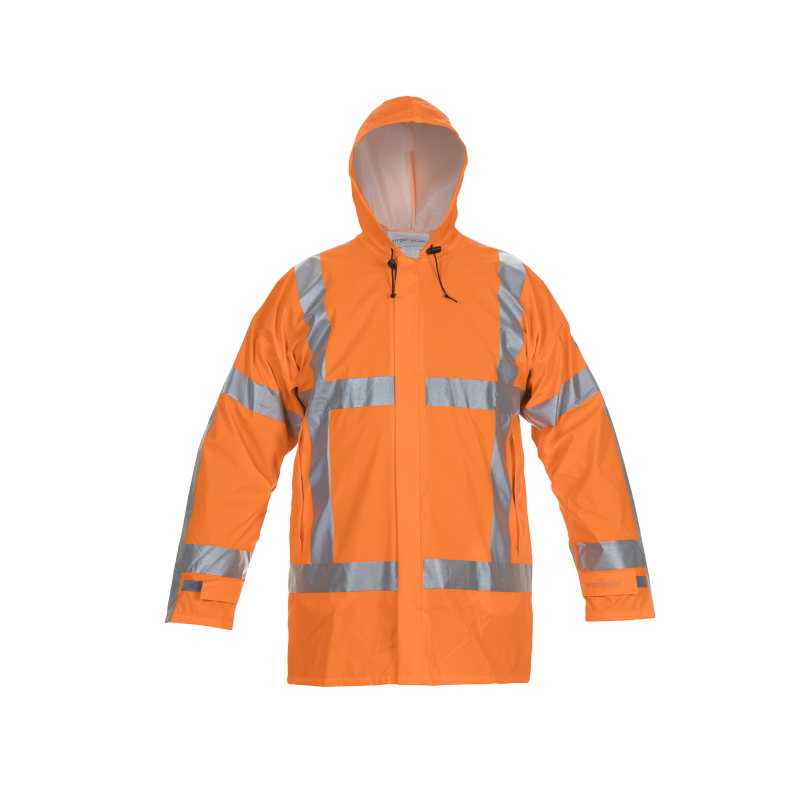 Vêtement de travail Veste haute visibilité de pluie personnalisable