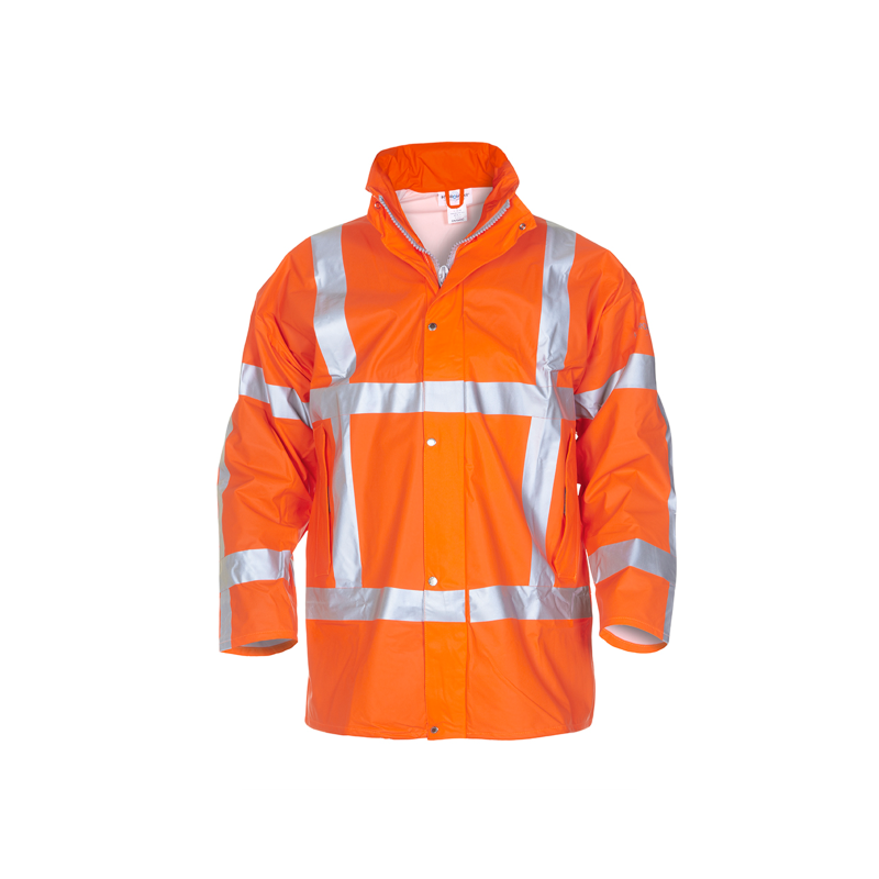 Vêtement de travail Veste haute visibilité de pluie  personnalisable