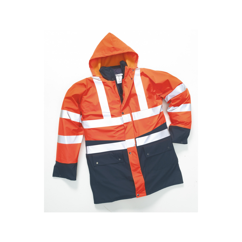Vêtement de travail Parka haute visibilité personnalisable