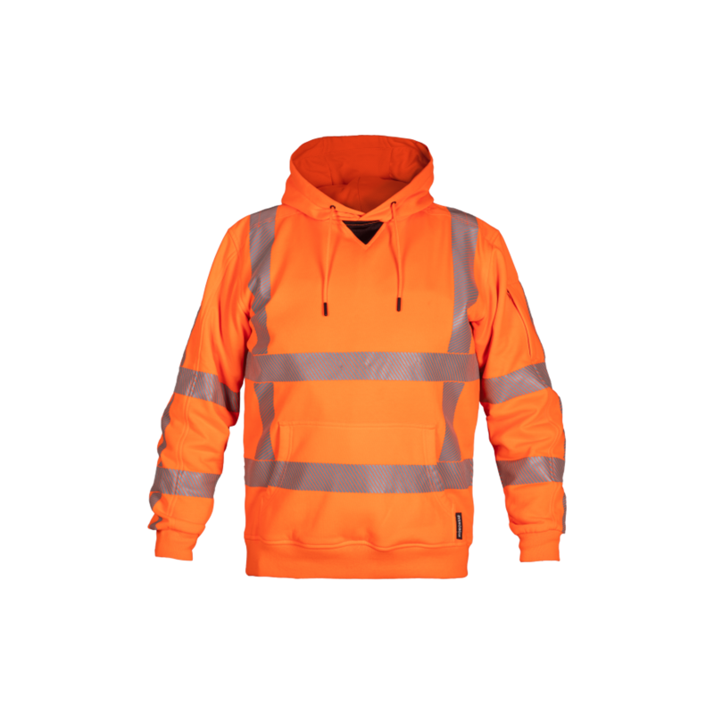 Vêtement de travail Sweat shirt haute visibilité personnalisable