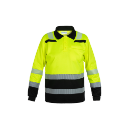 Vêtement de travail Polo haute visibilité personnalisable