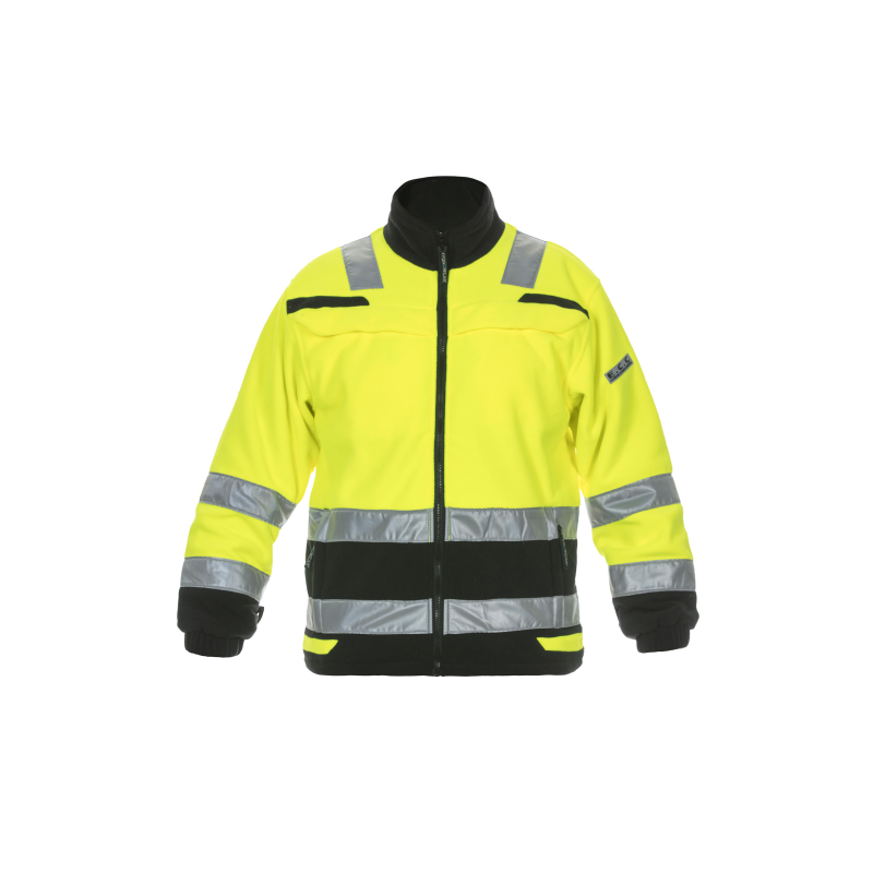 Vêtement de travail Veste polaire haute visibilité personnalisable