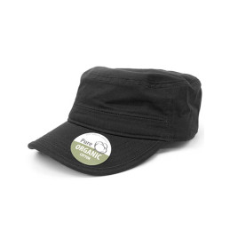 Organic Coton Army Casquette washed