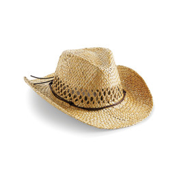 Straw Cowboy Chapeau