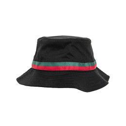 Stripe Bucket Chapeau