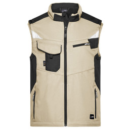 Vêtement de travail Workwear Softshell Vest -STRONG- personnalisable