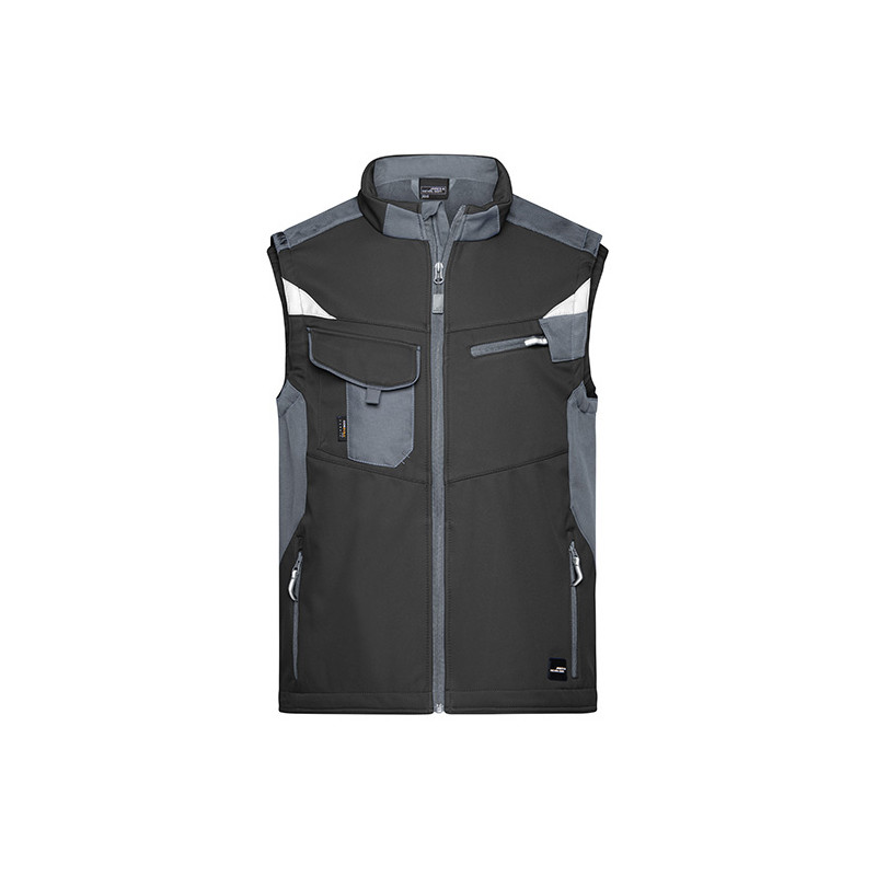 Vêtement de travail Workwear Softshell Vest -STRONG- personnalisable