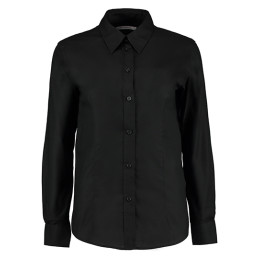 Women´s Tailored Fit Workwear Oxford Shirt Long Sleeve