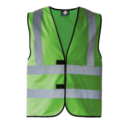 Vêtement de travail Gilet de sécurité avec quatre réflecteurs EN ISO 20471 personnalisable