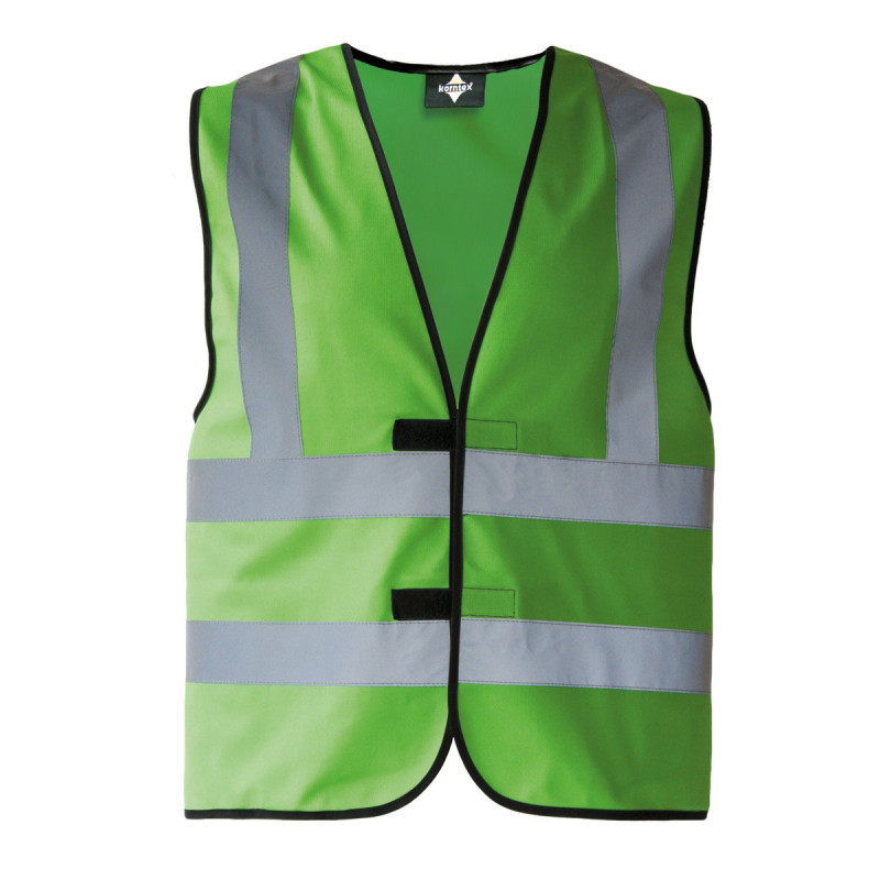 Vêtement de travail Gilet de sécurité avec quatre réflecteurs EN ISO 20471 personnalisable