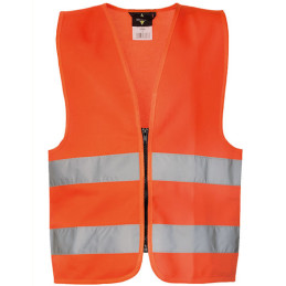 Safety Vest for Enfants with Zipper EN1150