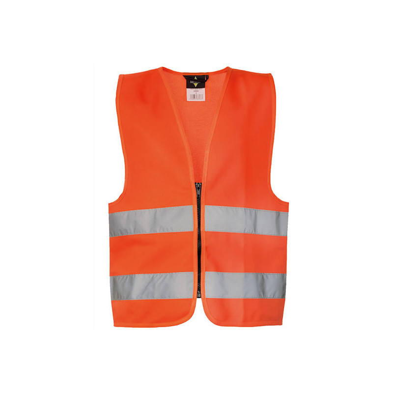 Vêtement de travail Safety Vest for Enfants with Zipper EN1150 personnalisable
