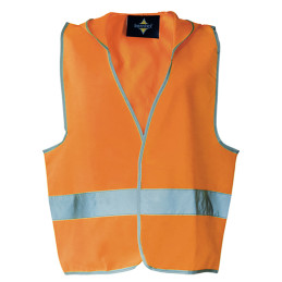 Vêtement de travail Gilet de sécurité  Haute Visibilté à capuche pour enfants EN 1150 personnalisable