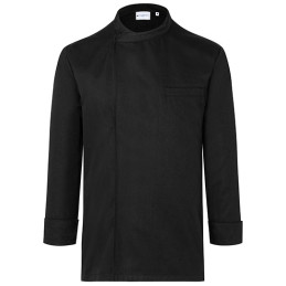 Long-Manche Throw-Over Chef Chemise Basic