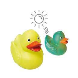 Schnabels® Squeaky Duck UV-Couleur change