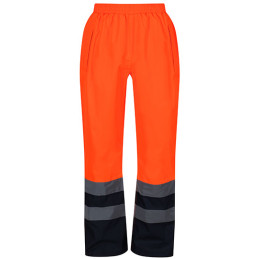 Vêtement de travail Pantalon de pluie Haute visibilité  personnalisable