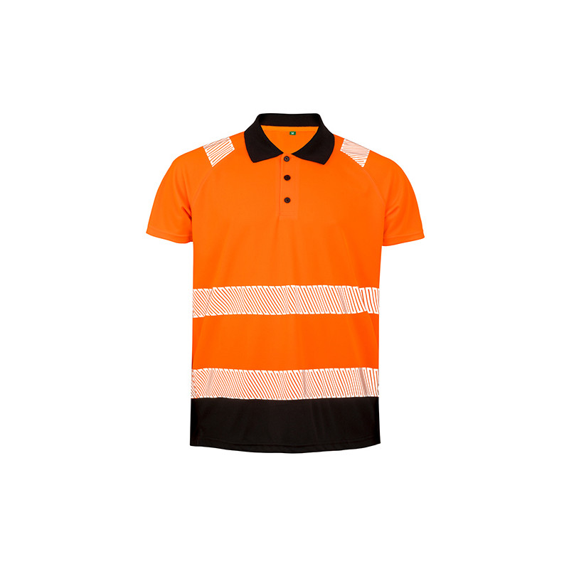 Vêtement de travail Recycled Safety Polo Chemise personnalisable