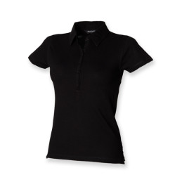 Femme  Short Manched Stretch Polo