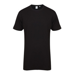 Homme  Longline T-shirt With Dipped Hem